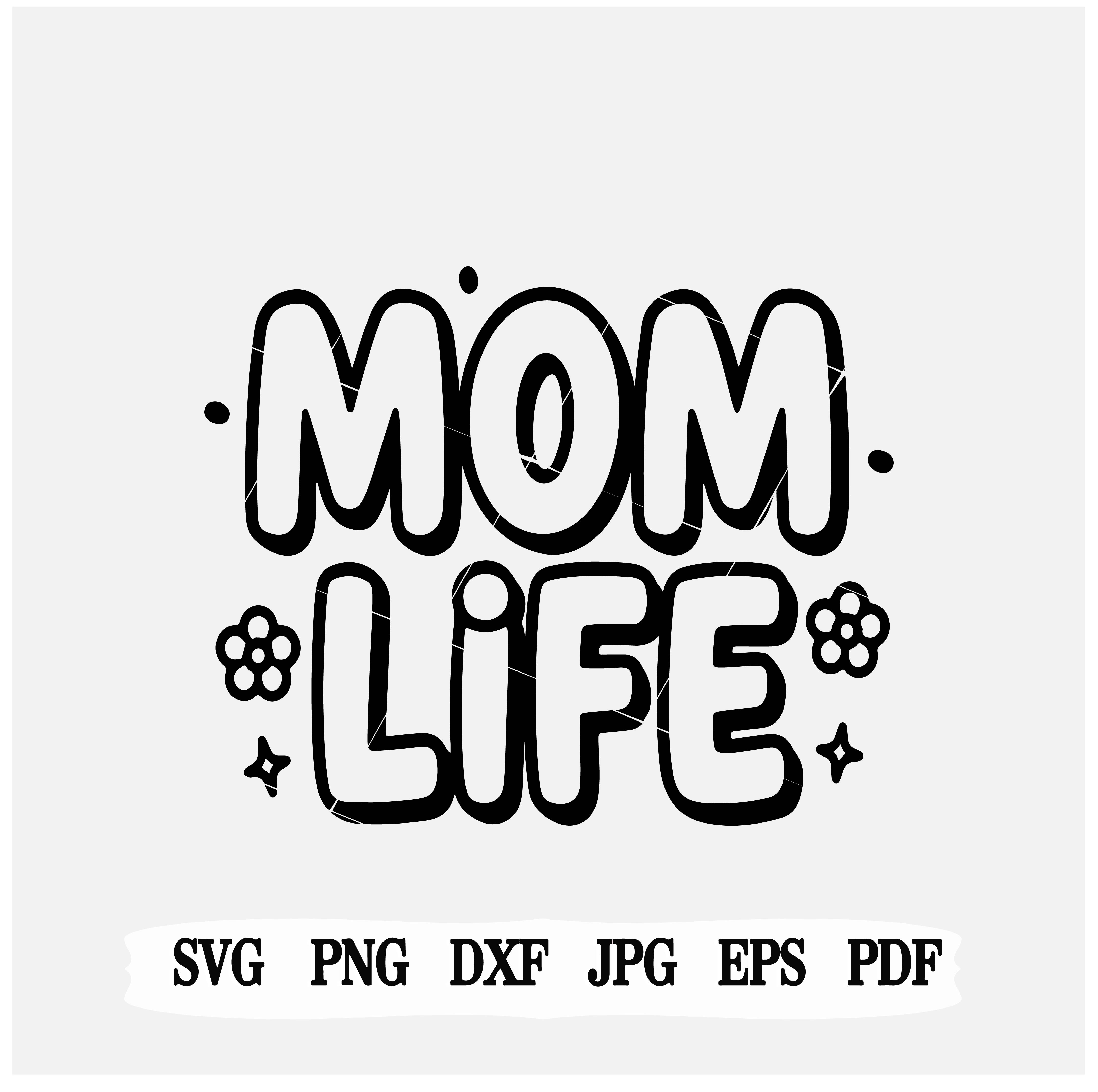 Mom life svg| mom life typography | motherhood quote vector| scalable eps.