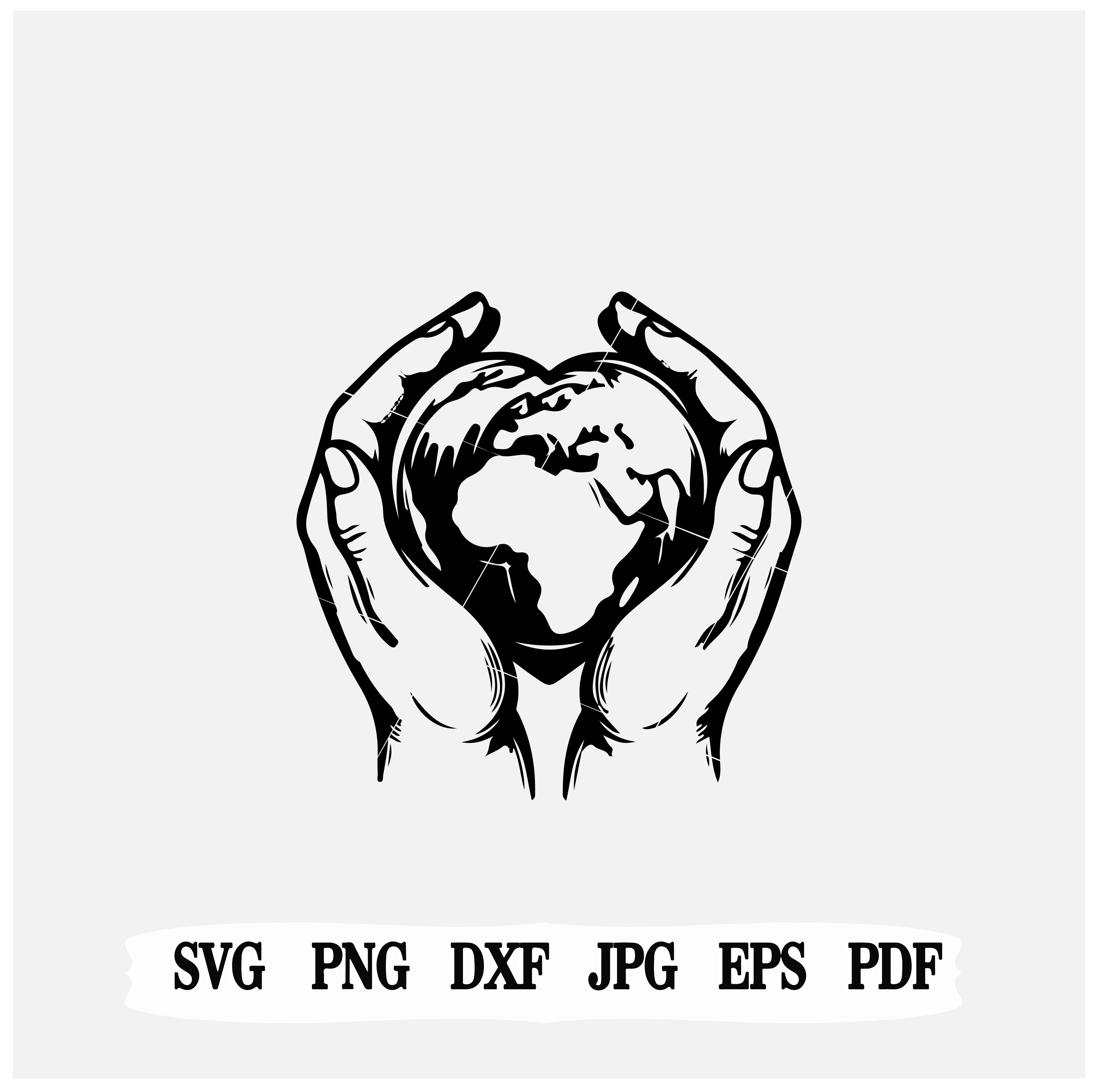 earth-day-globe-design-svg | png | eps-instant-download-cricut