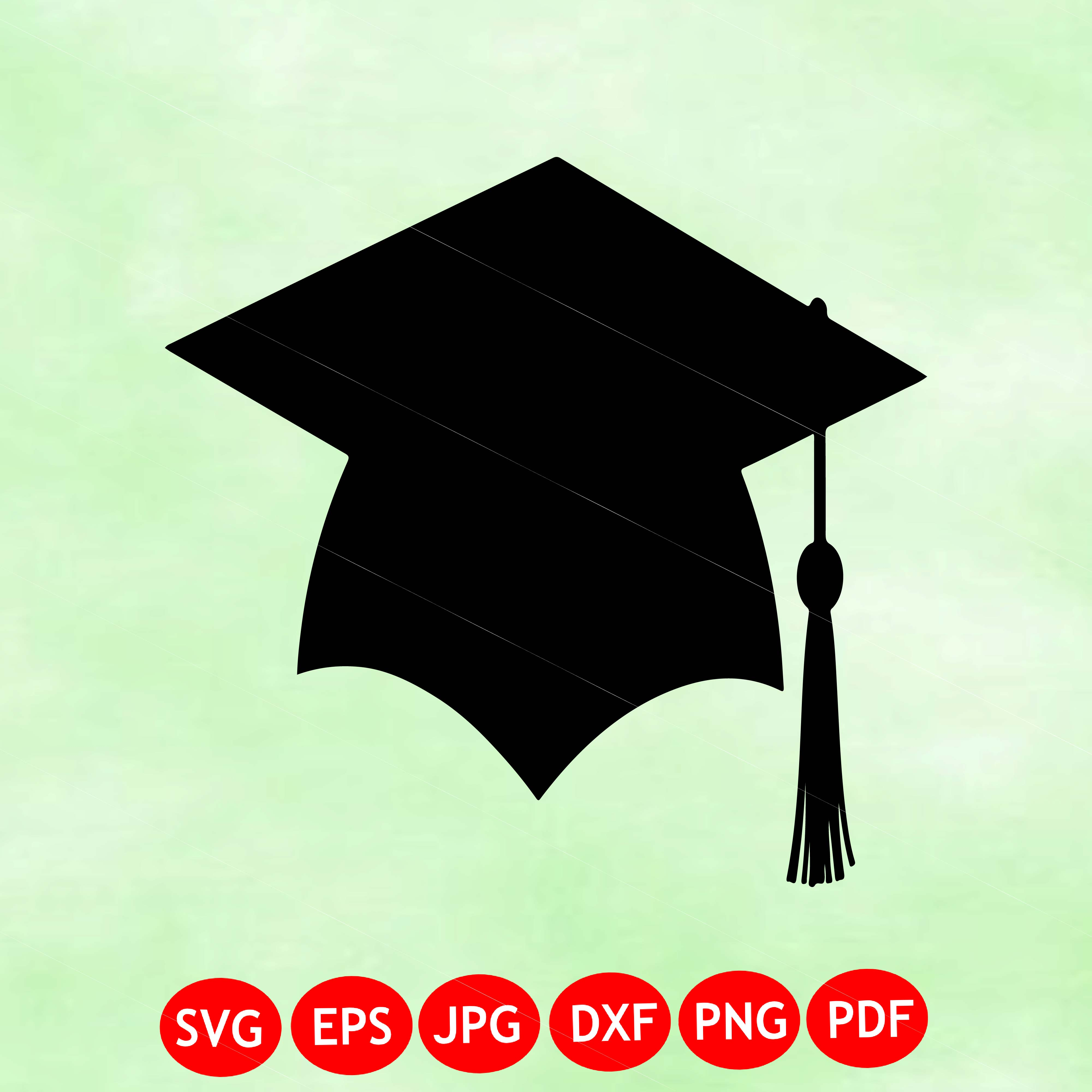 Graduation Cap SVG Design