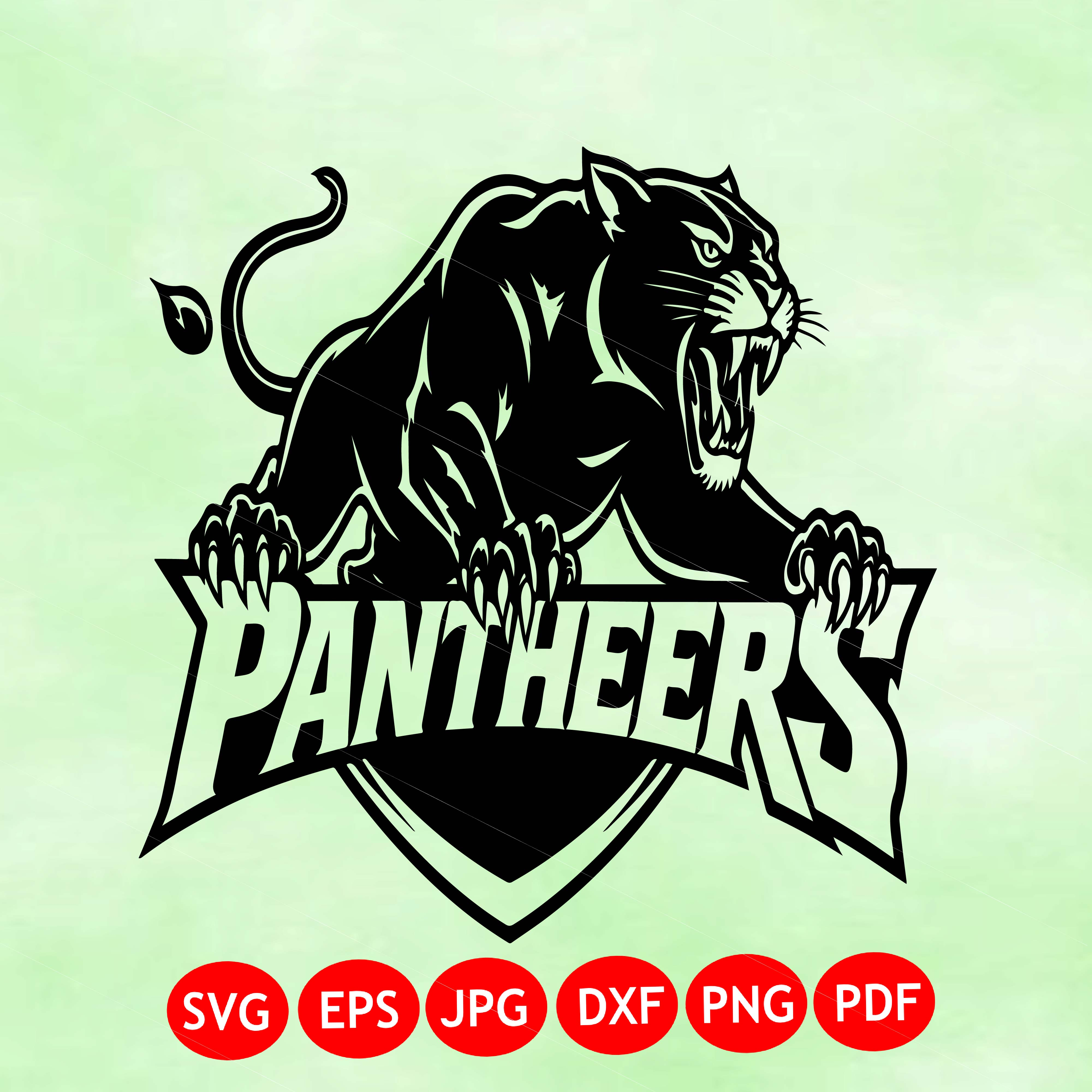 Panthers Team Logo SVG